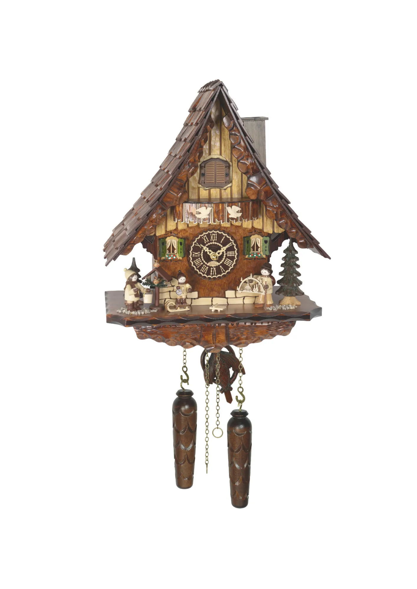 Cuckoo Clock | Forest Wood Chopper | Battery | 82001258